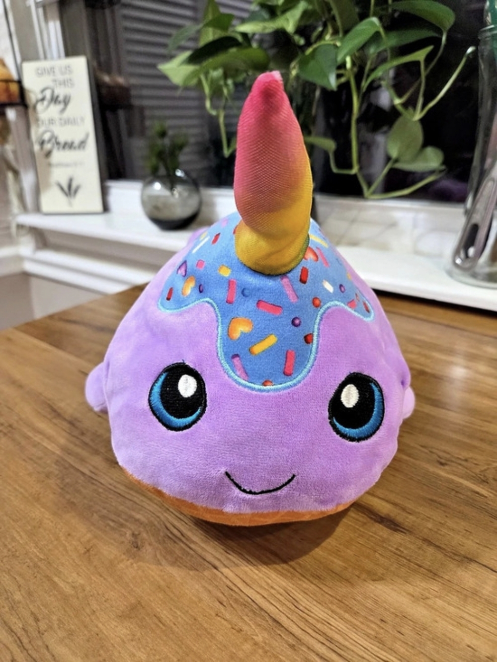 Linzy Unicorn Plush Toy Purple